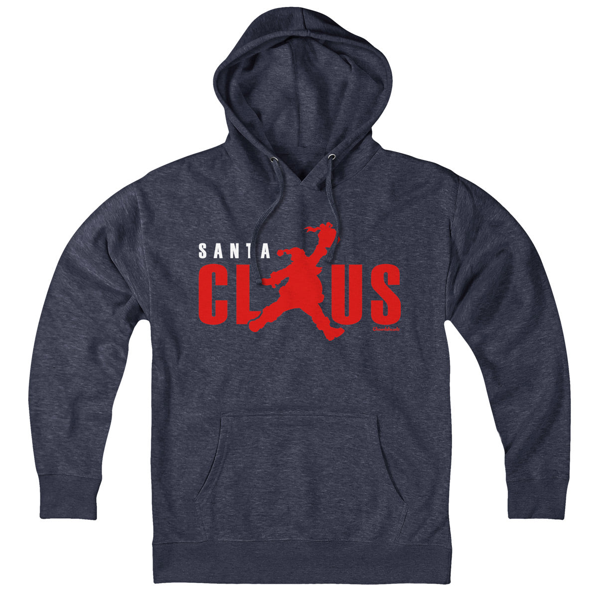 Jumping Santa Claus Logo Hoodie product image 1