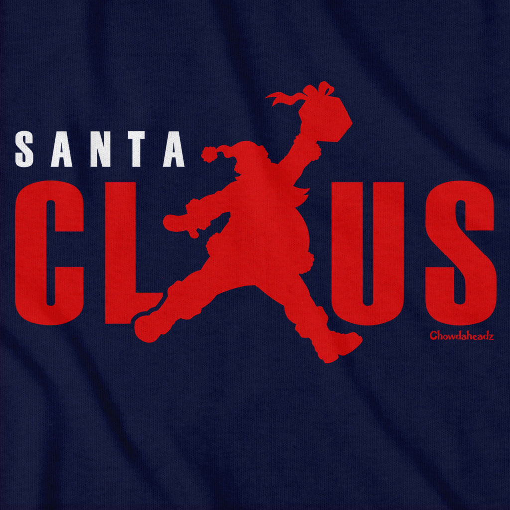 Jumping Santa Claus Logo T-Shirt product image 2