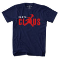Jumping Santa Claus Logo T-Shirt product image 1