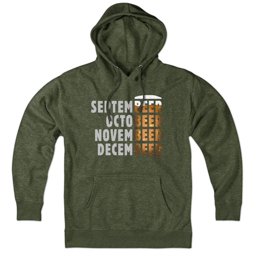 Months Of The Beer Hoodie product image 5