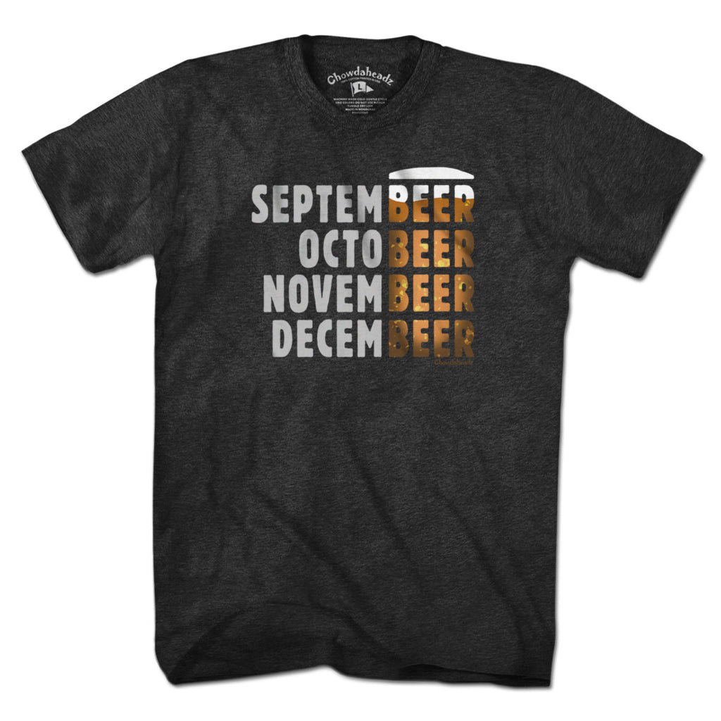 Months Of The Beer T-Shirt product image 1