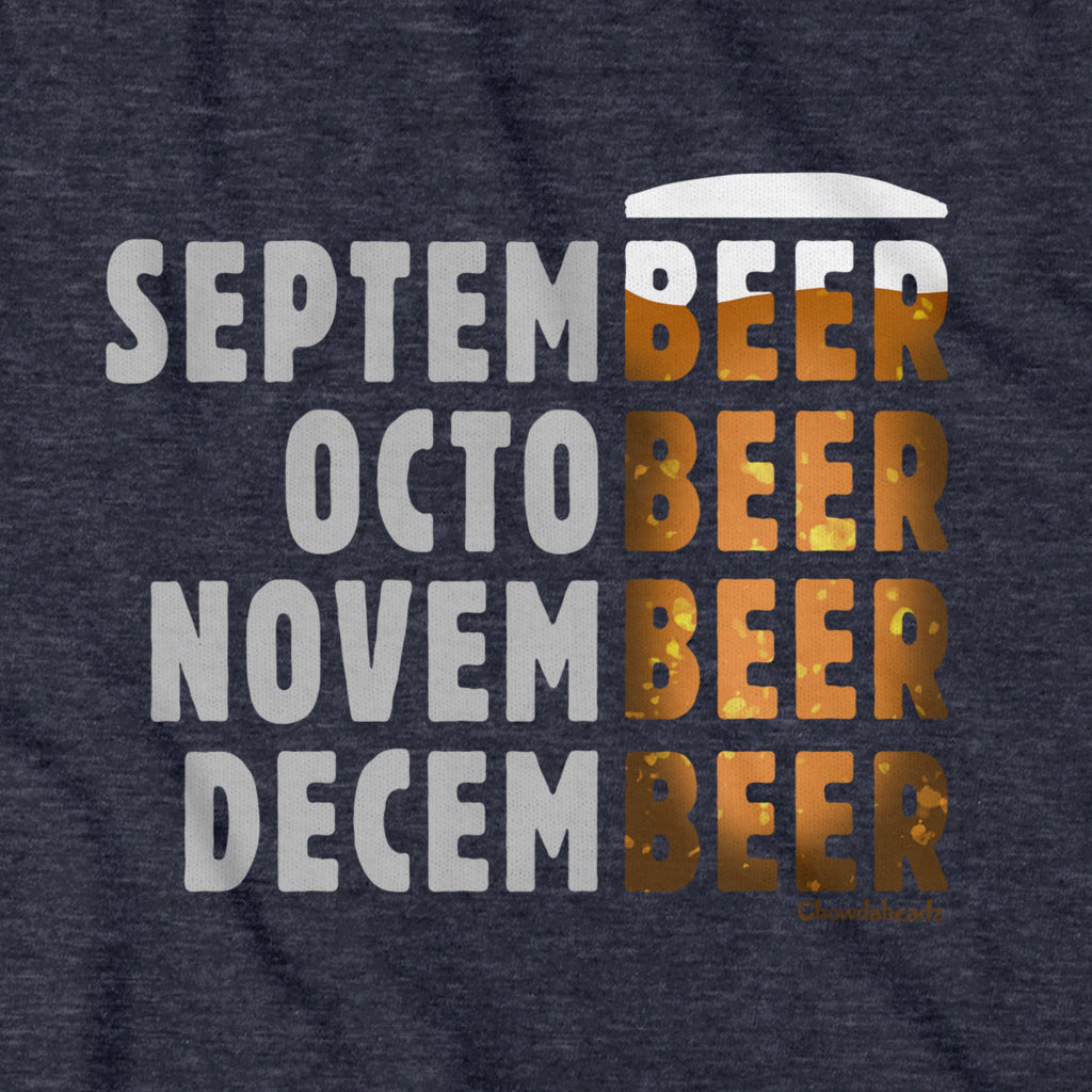 Months Of The Beer T-Shirt product image 8
