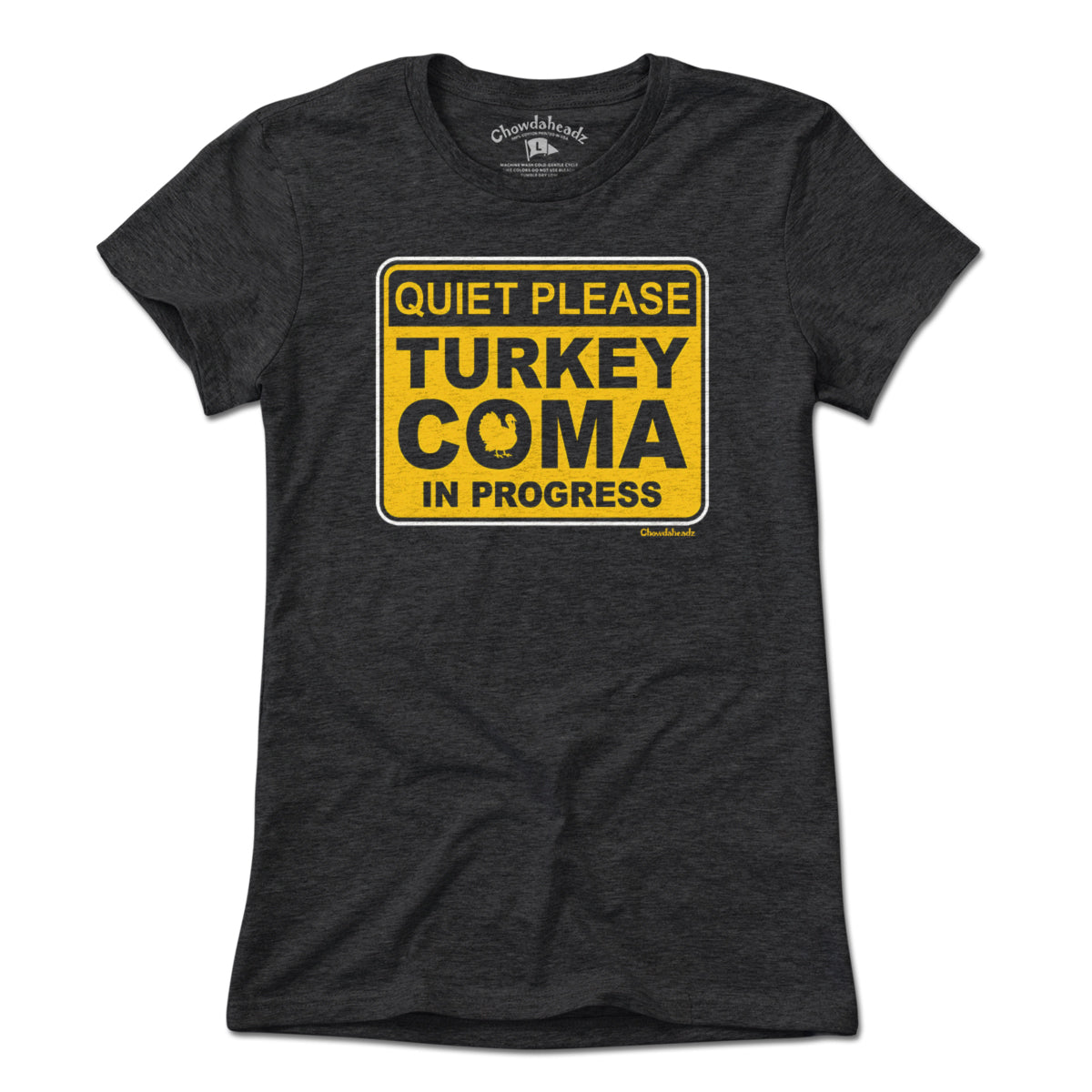 Turkey Coma In Progress Sign T-Shirt product image 4