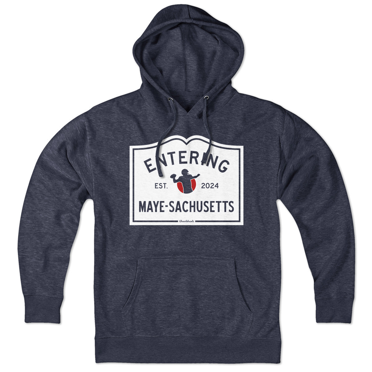 Entering Maye-sachusetts Sign Hoodie product image 1