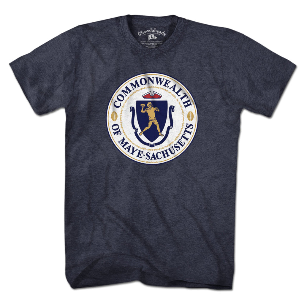 Commonwealth Of Maye-sachusetts Seal T-Shirt product image 8
