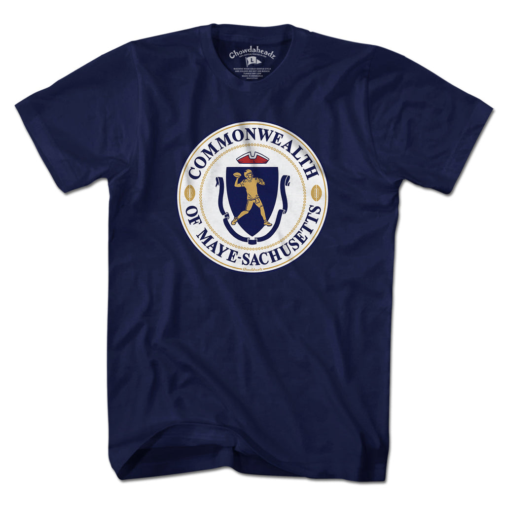 Commonwealth Of Maye-sachusetts Seal T-Shirt product image 4