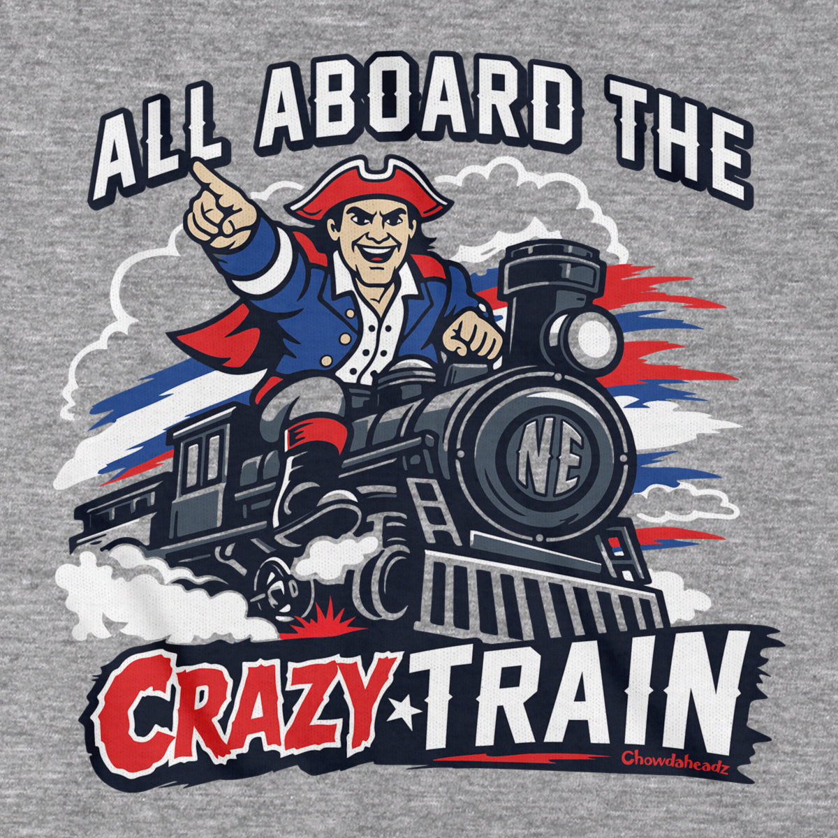 New England Crazy Train T-Shirt product image 2