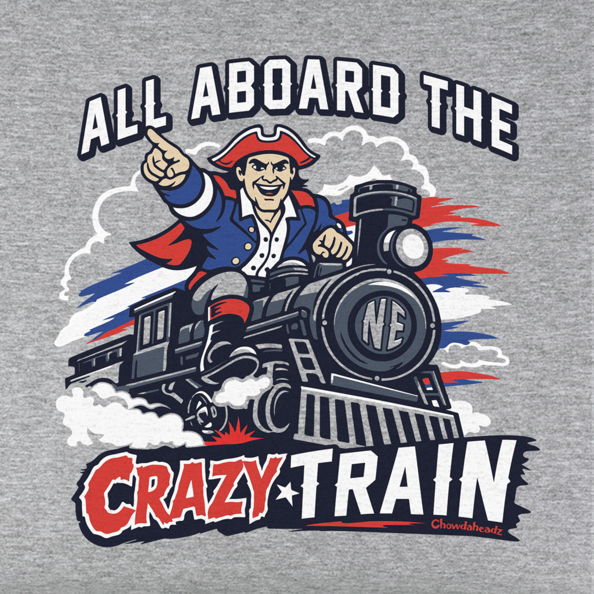 New England Crazy Train Youth T-Shirt product image 2