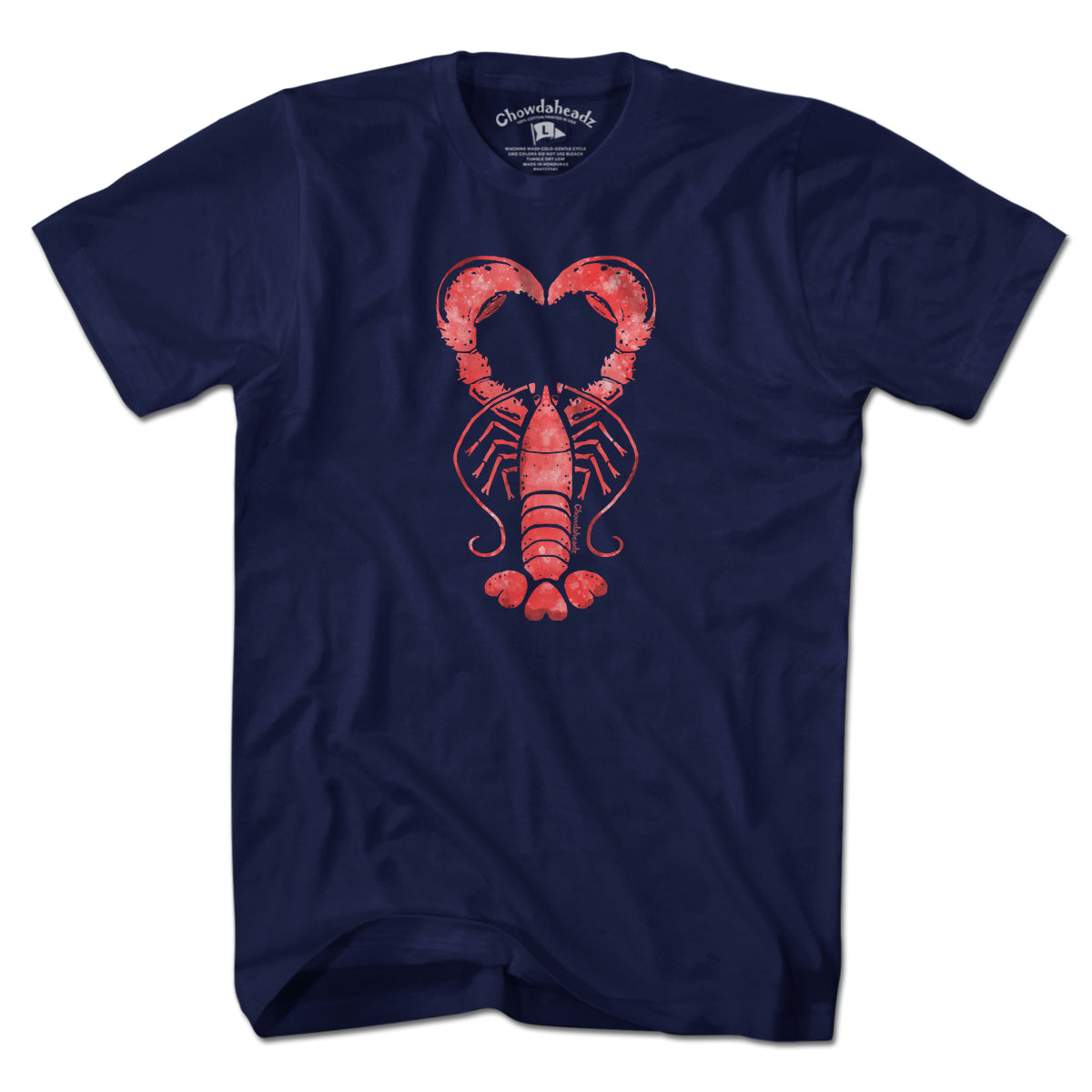 Lobster Heart Tie Dye T-Shirt product image 1