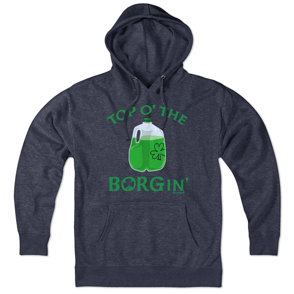 Top O' The BORGin' Irish Hoodie product image 1