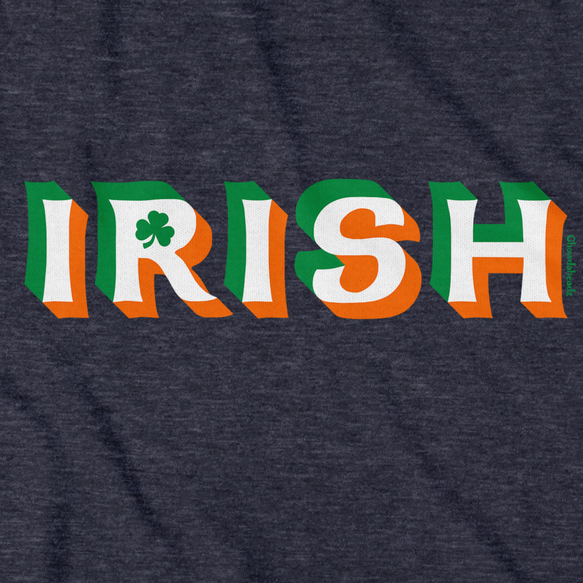 Irish Colors Drop Shadow Hoodie product image 2