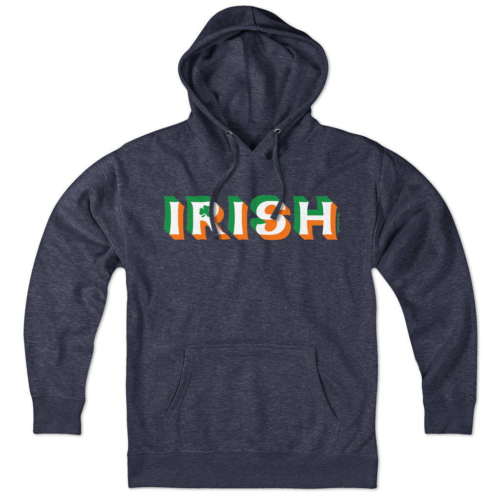 Irish Colors Drop Shadow Hoodie product image 1