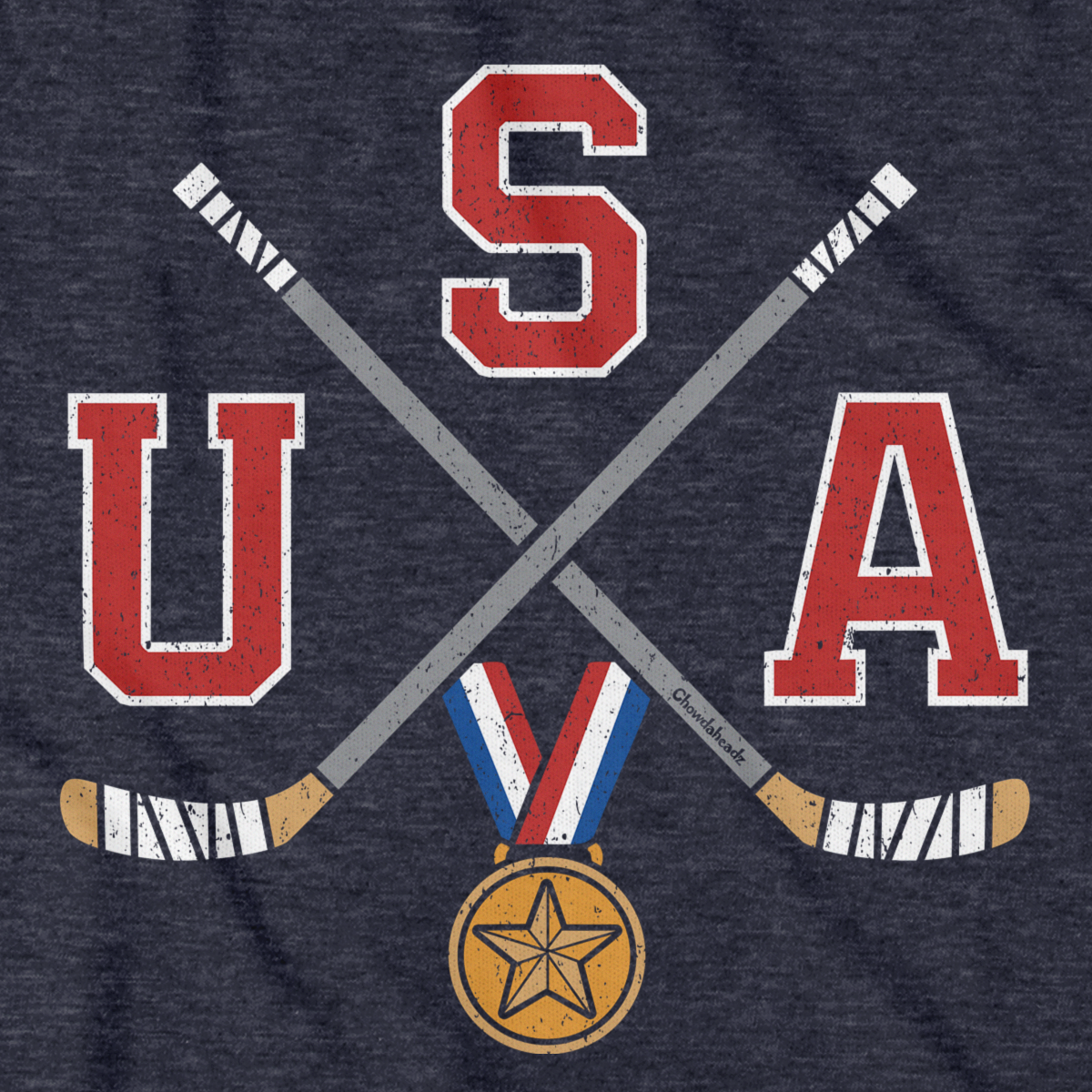 USA Cross Sticks Hockey T-Shirt product image 2