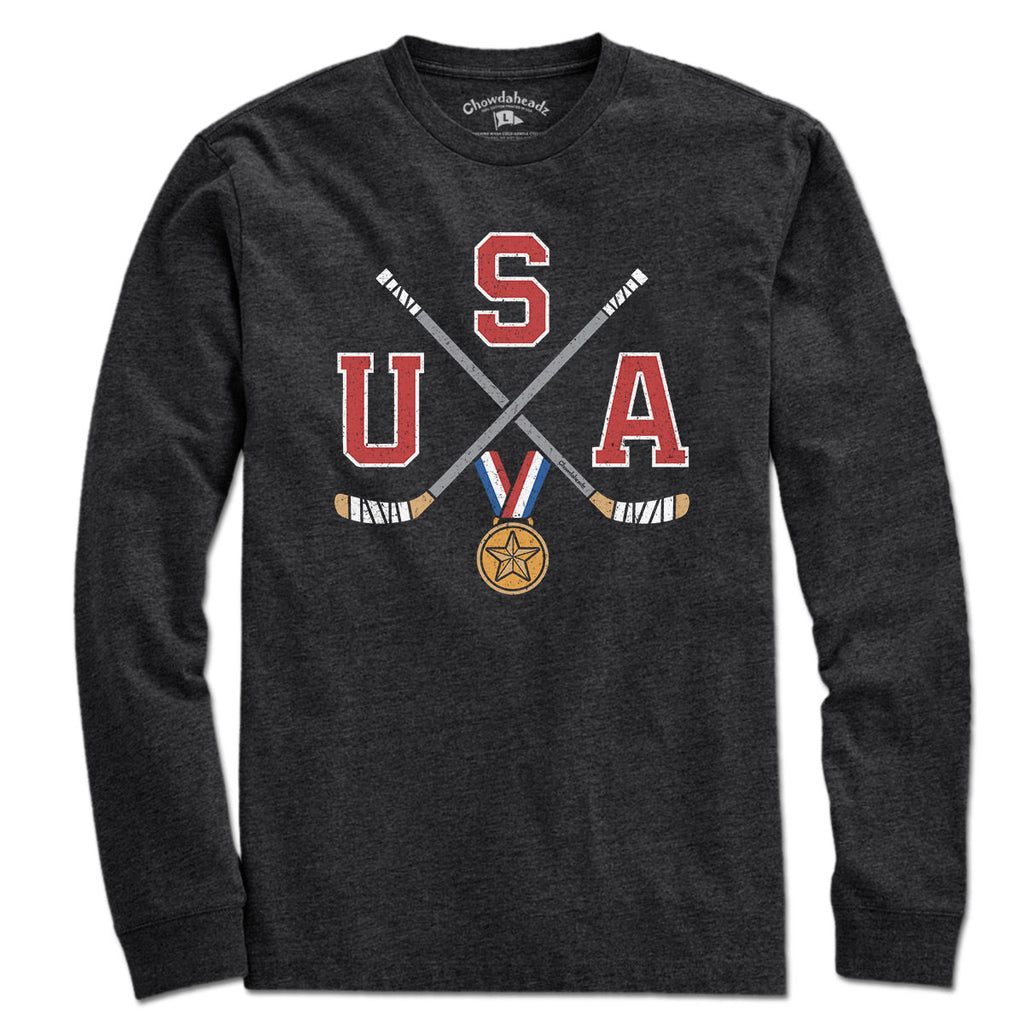 USA Cross Sticks Hockey T-Shirt product image 5