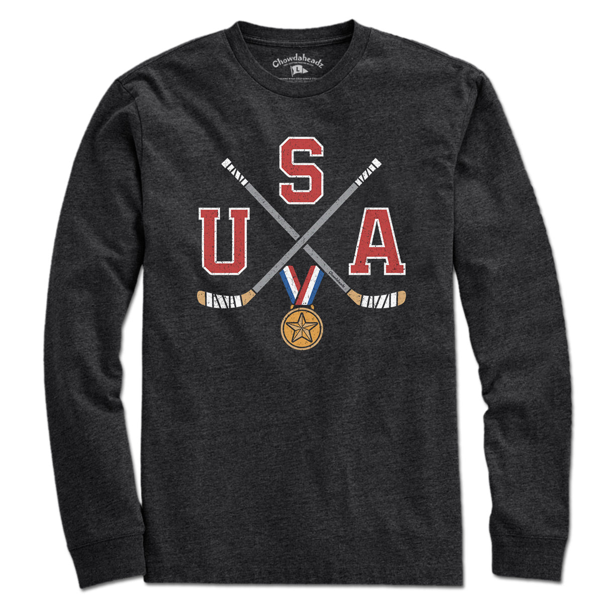USA Cross Sticks Hockey T-Shirt product image 5