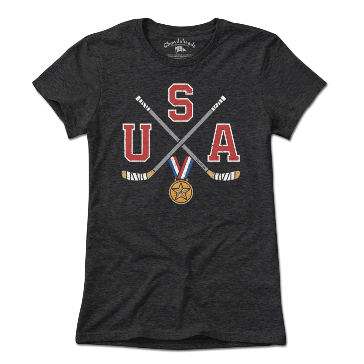 USA Cross Sticks Hockey T-Shirt product image 7
