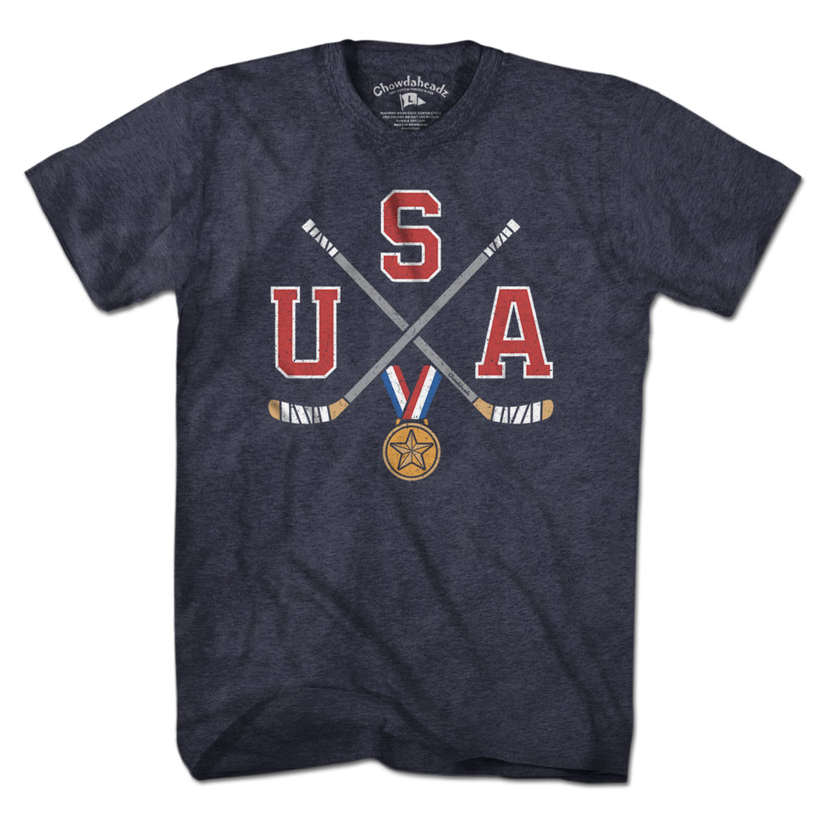 USA Cross Sticks Hockey T-Shirt product image 1