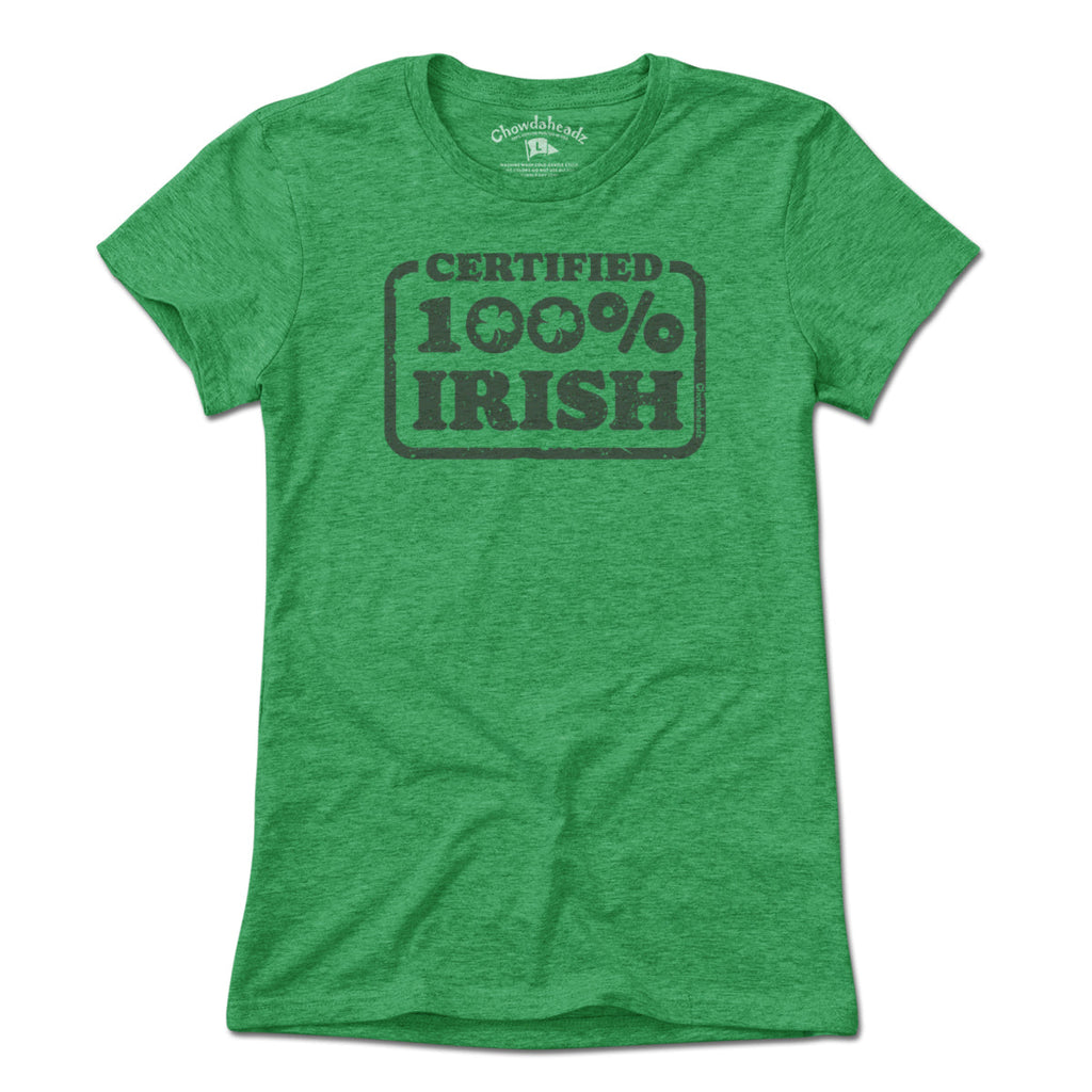 Certified 100% Irish T-shirt product image 5