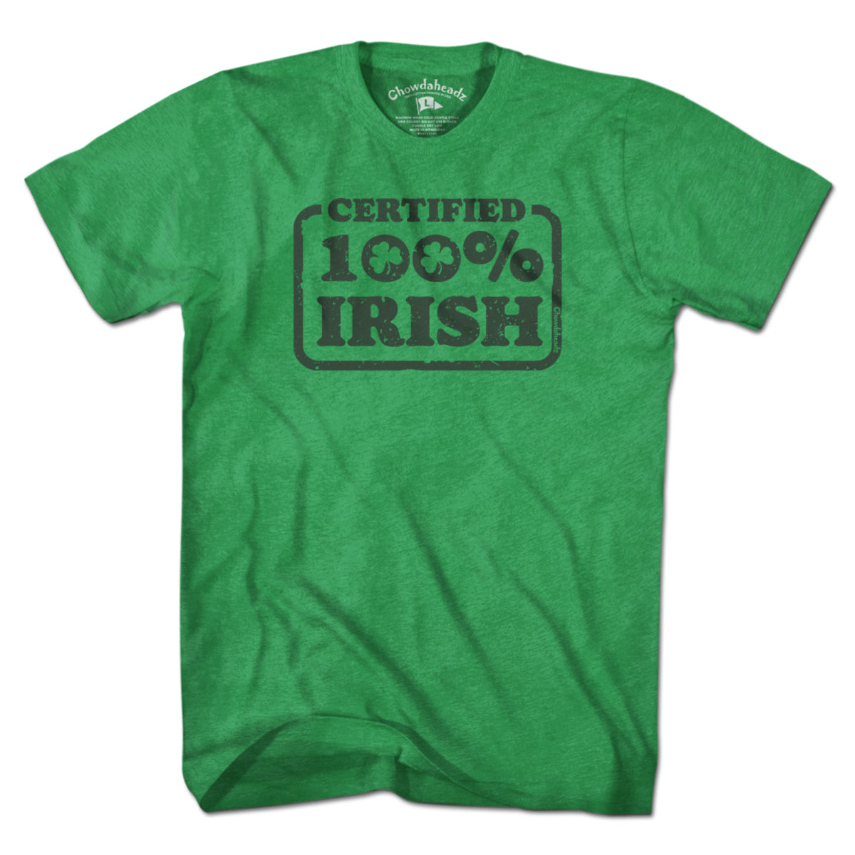 Certified 100% Irish T-shirt product image 3