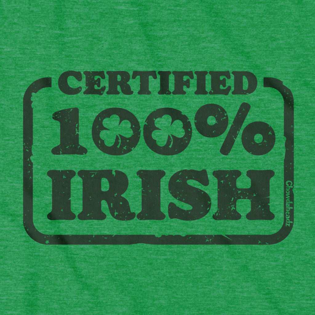 Certified 100% Irish T-shirt product image 4