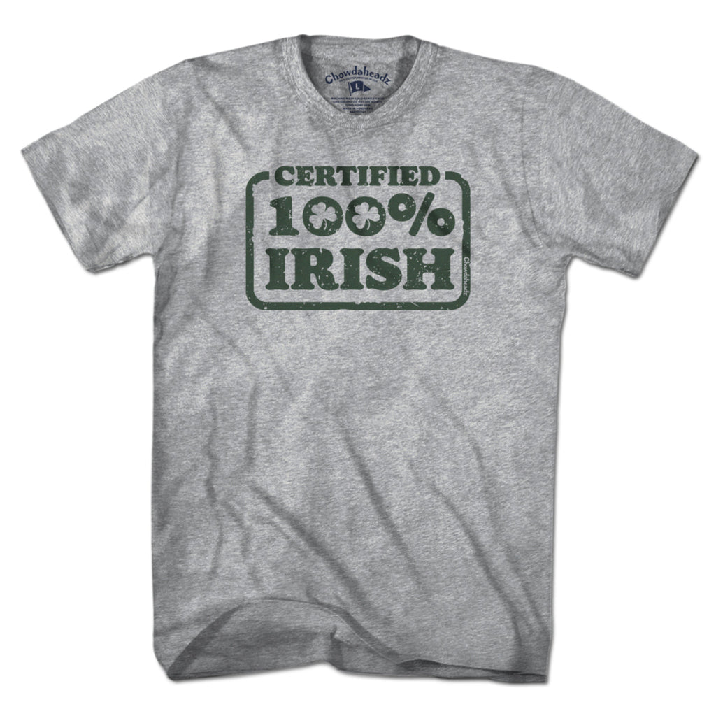 Certified 100% Irish T-shirt product image 6