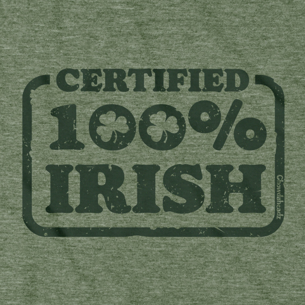 Certified 100% Irish T-shirt product image 2