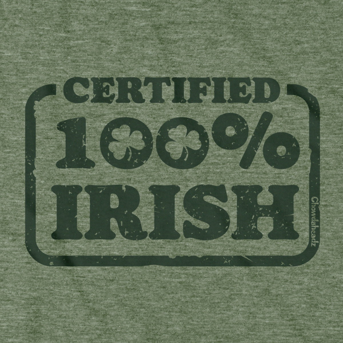 Certified 100% Irish T-shirt product image 2