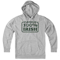 Certified 100% Irish Hoodie product image 1