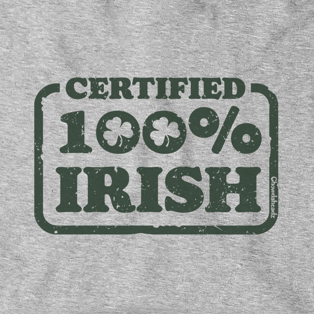 Certified 100% Irish Hoodie product image 2