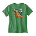 Orange Dino Route 1 Youth T-Shirt product image 1