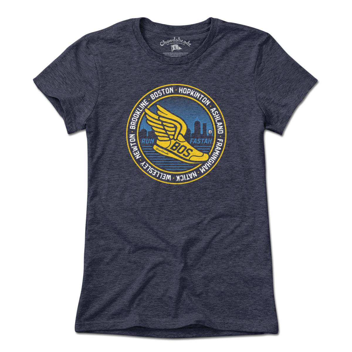 Boston Skyline Rotary T-Shirt product image 9