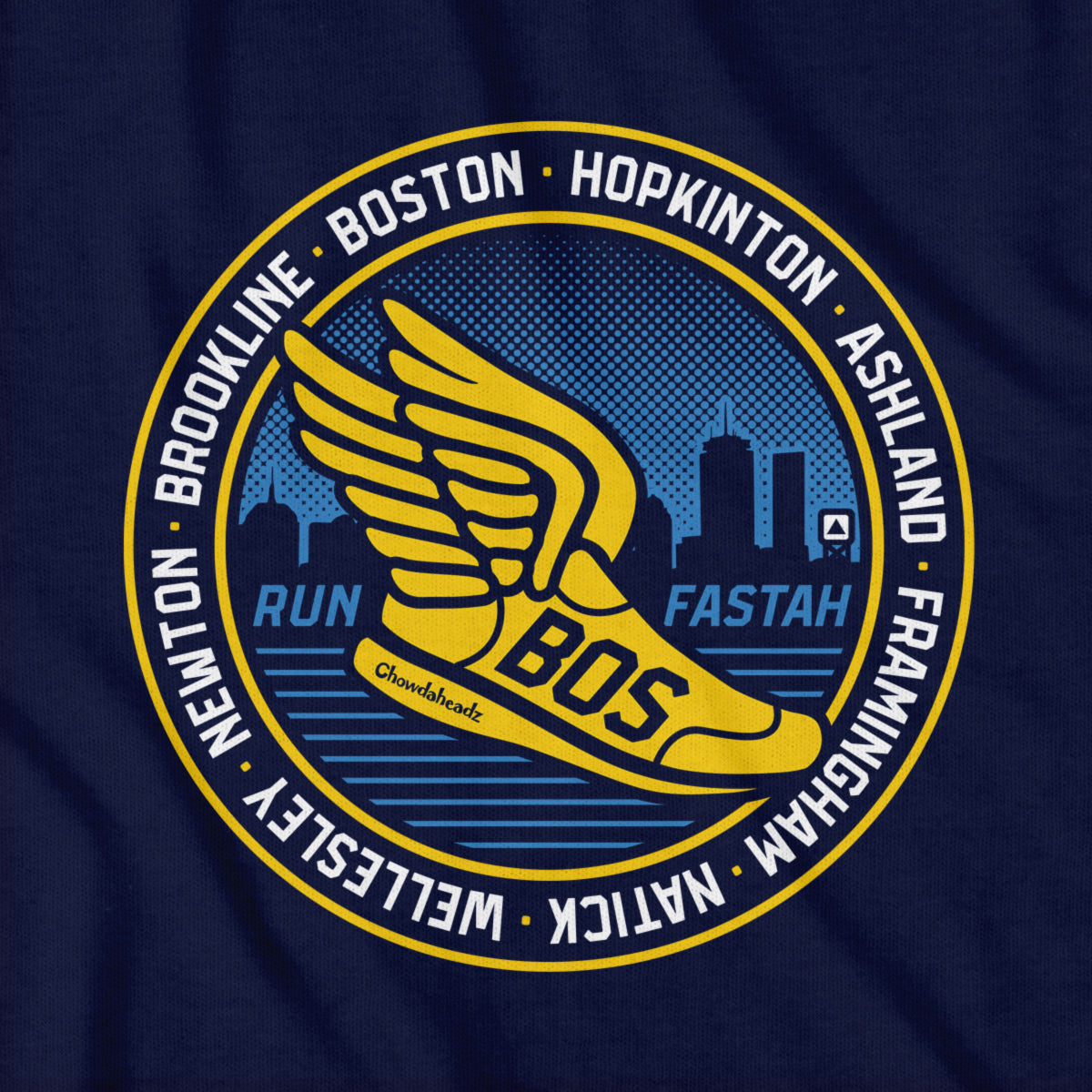 Boston Skyline Rotary T-Shirt product image 4