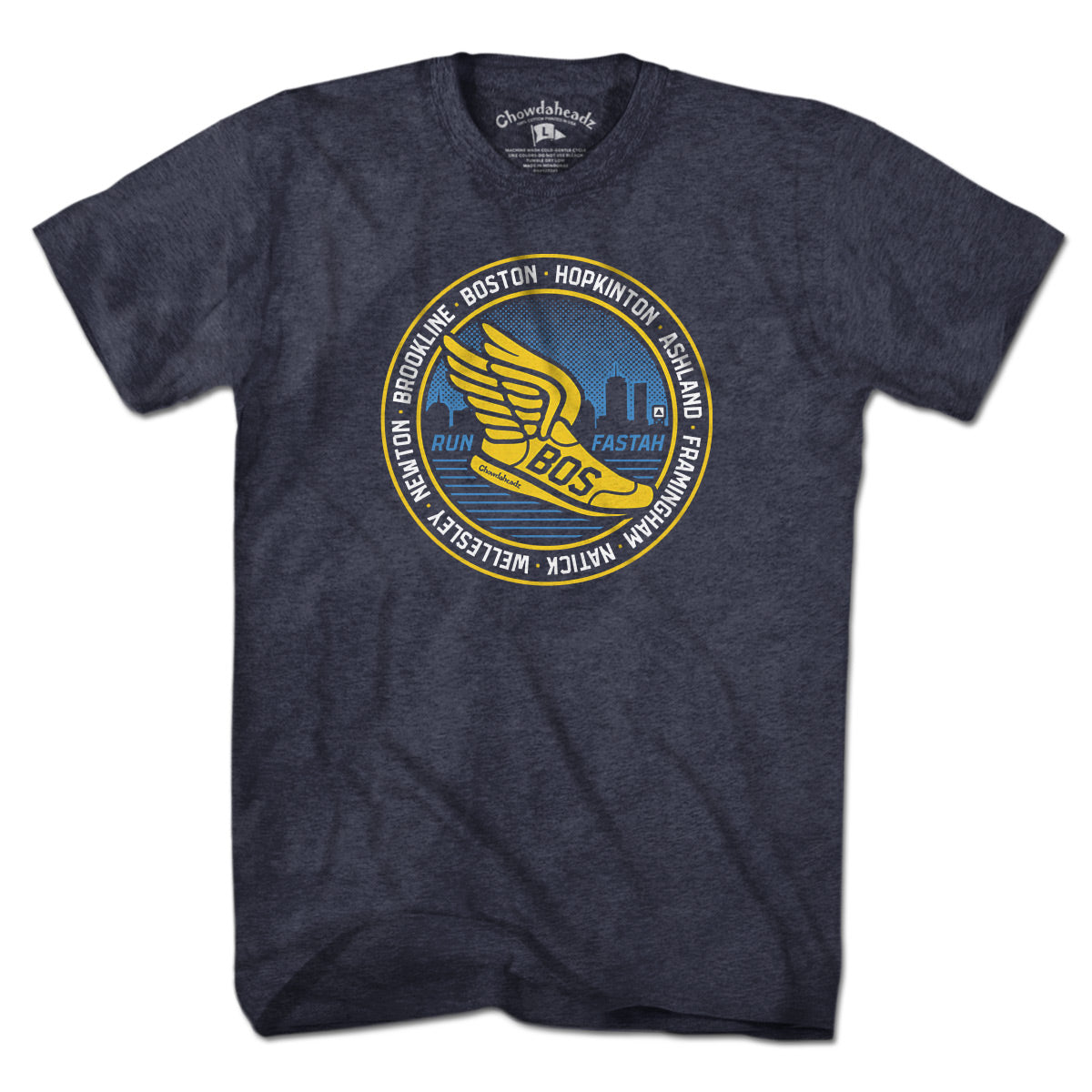 Boston Skyline Rotary T-Shirt product image 1