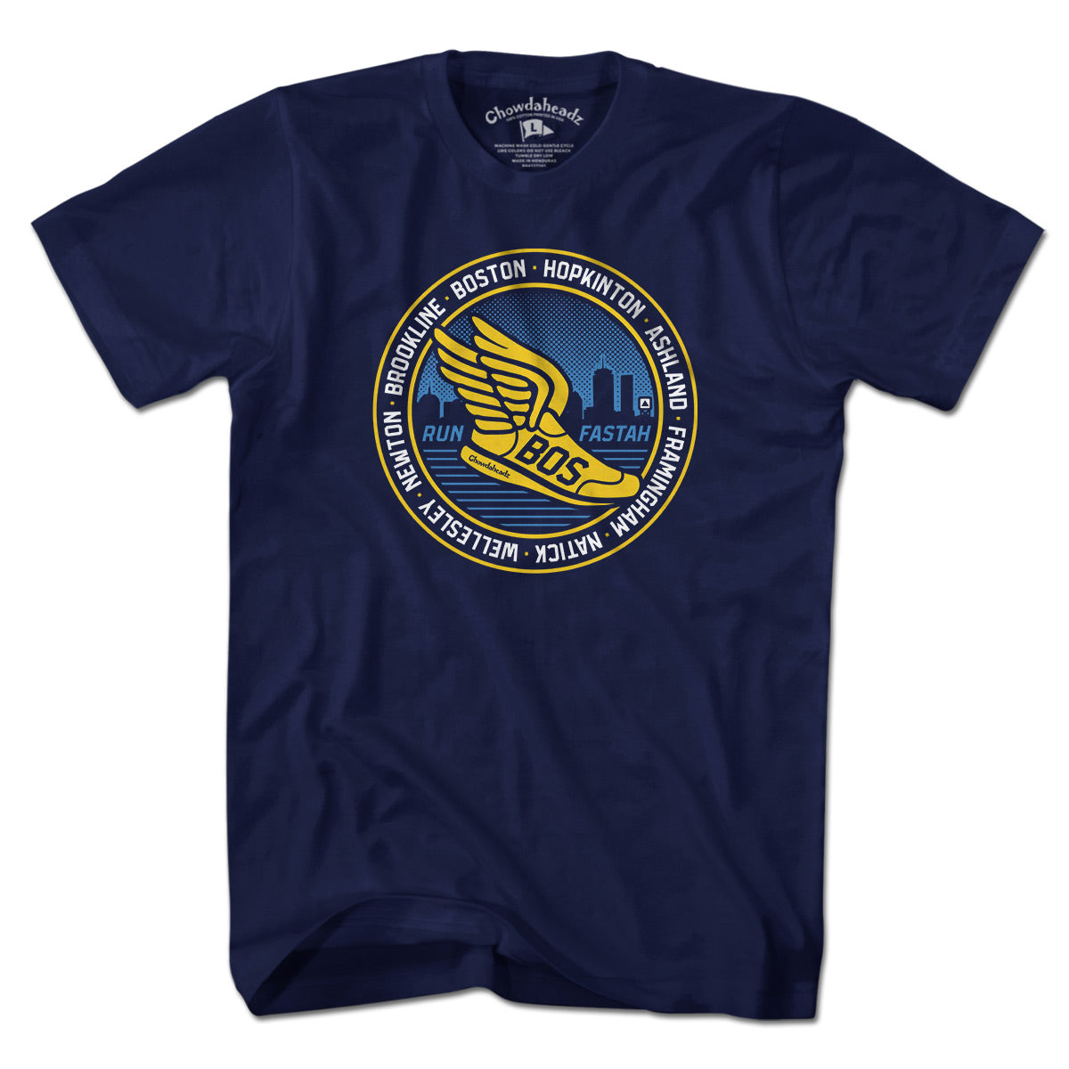 Boston Skyline Rotary T-Shirt product image 3