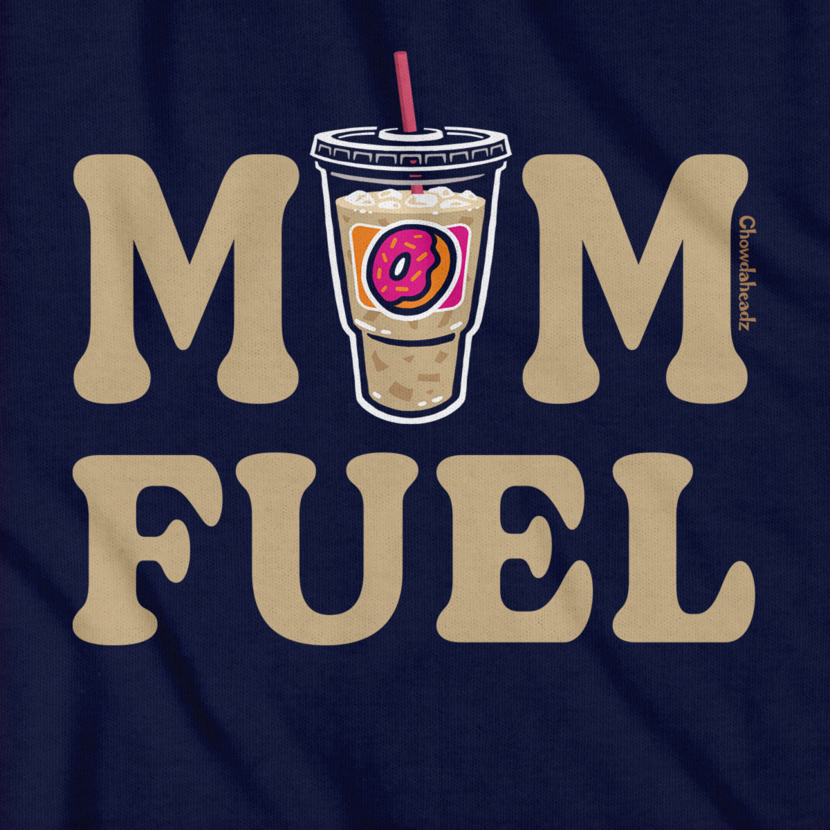 Mom Fuel Iced Coffee T-Shirt product image 2