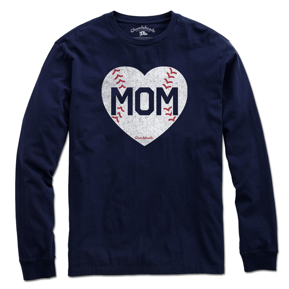 MOM Baseball Heart T-Shirt product image 6