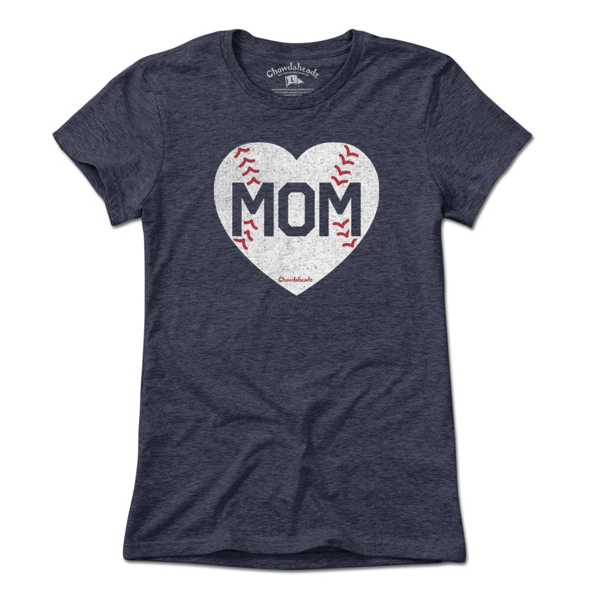 MOM Baseball Heart T-Shirt product image 3