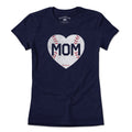 MOM Baseball Heart T-Shirt product image 1