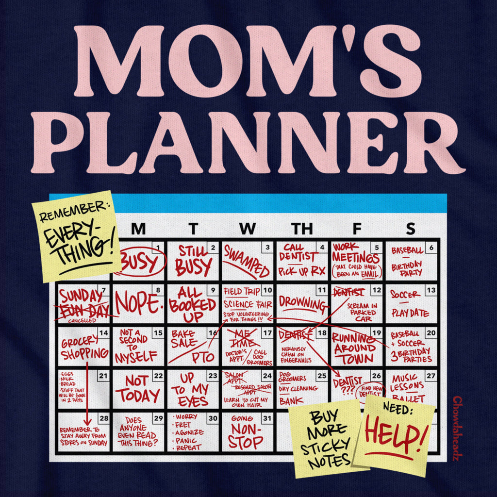 Mom's Planner T-Shirt product image 4
