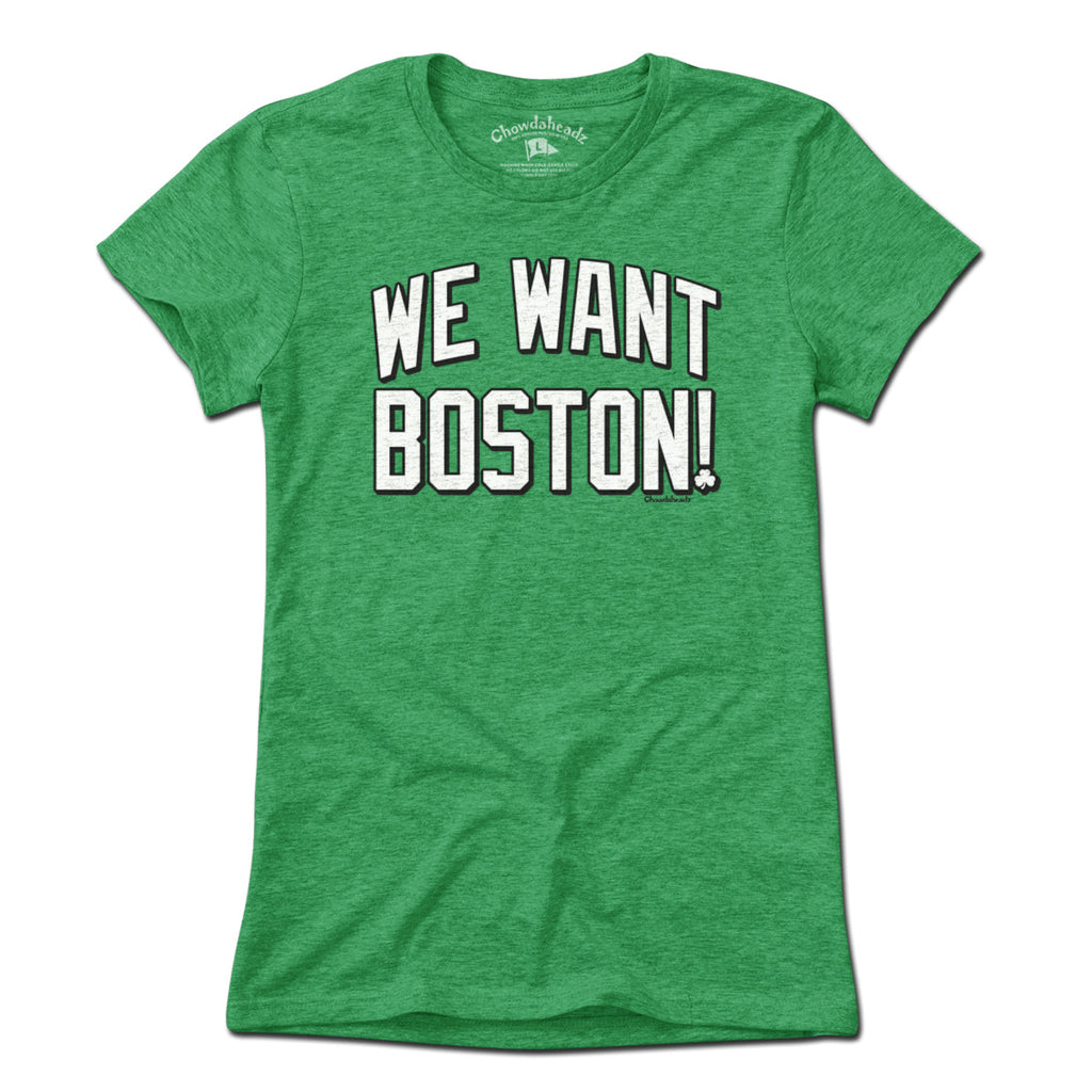 We Want Boston Basketball T-Shirt product image 3
