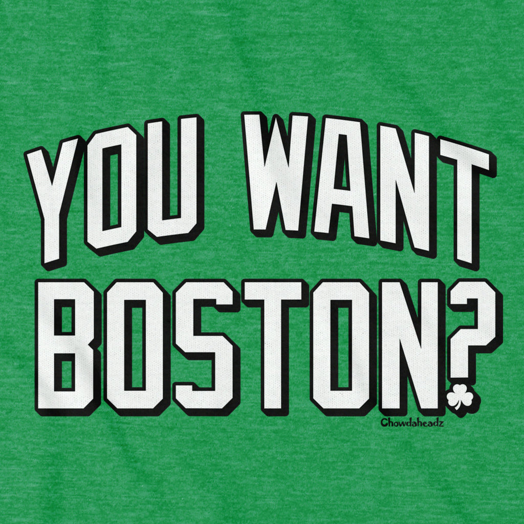 You Want Boston? Basketball T-Shirt product image 2