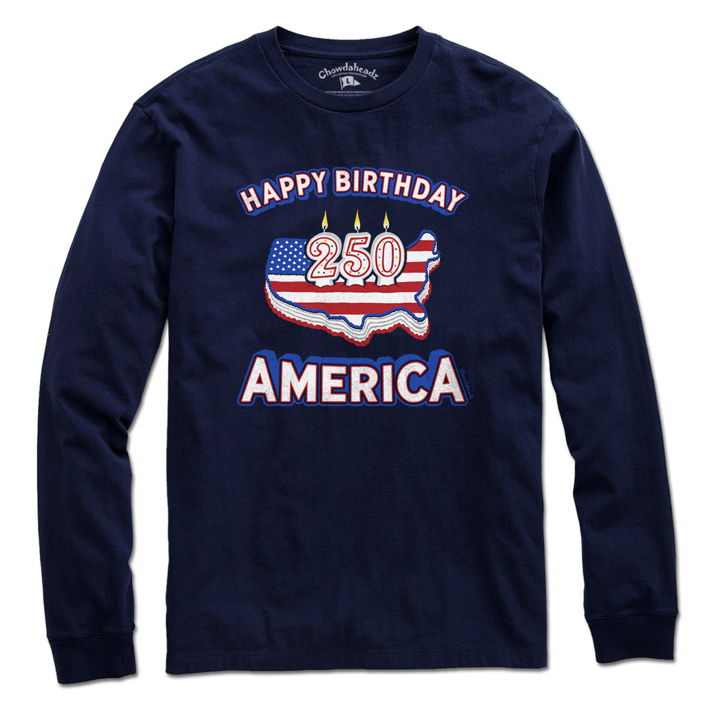 Happy Birthday America USA 250 Cake T-Shirt product image 3