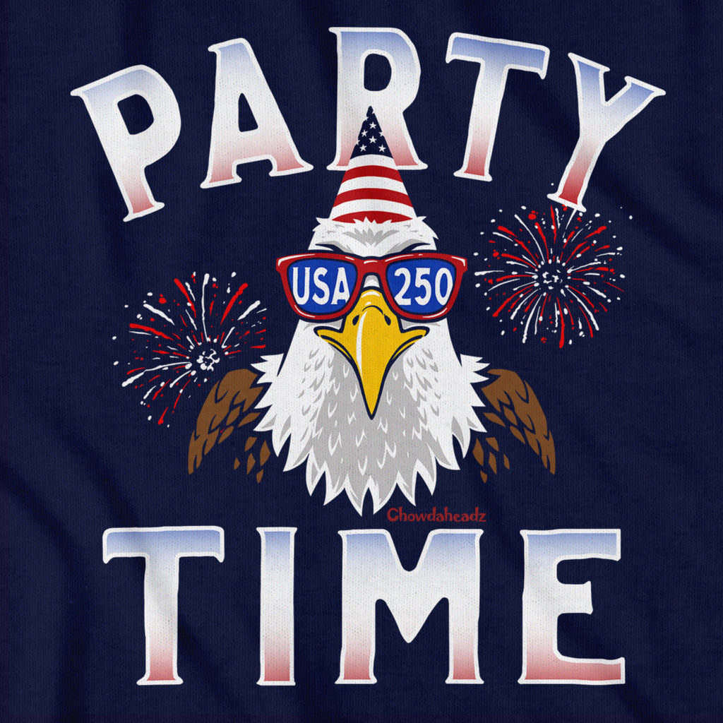 Party Time USA 250 Bald Eagle T-Shirt product image 4
