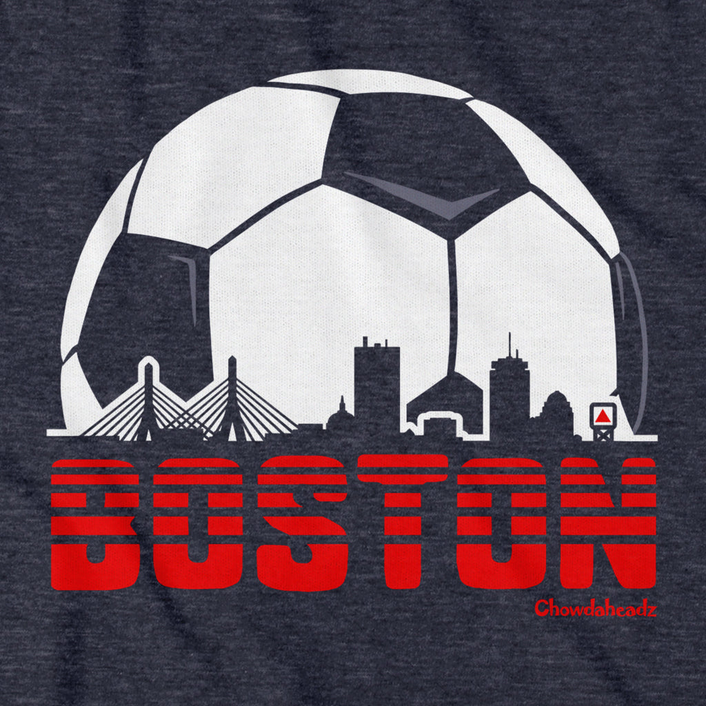 Boston Soccer Skyline Hoodie product image 2