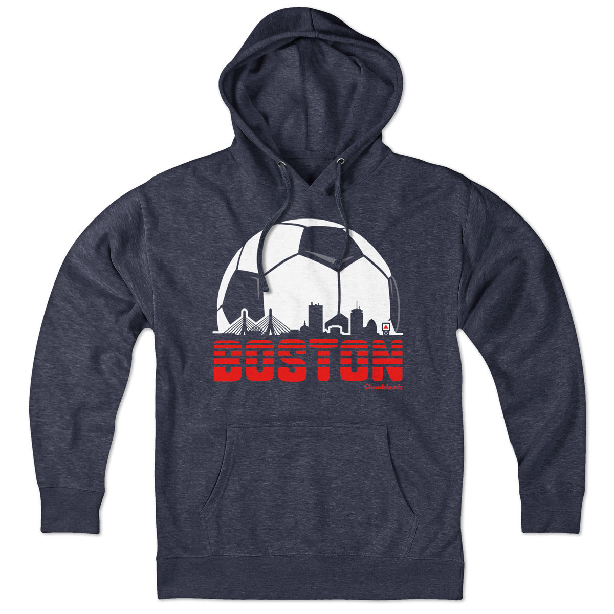 Boston Soccer Skyline Hoodie product image 1