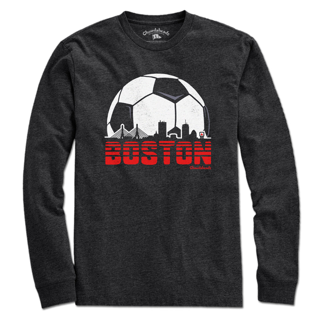 Boston Soccer Skyline T-Shirt product image 7