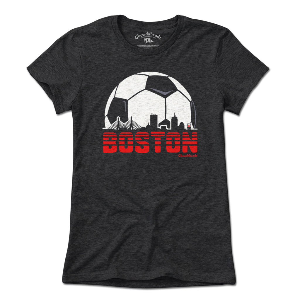 Boston Soccer Skyline T-Shirt product image 8