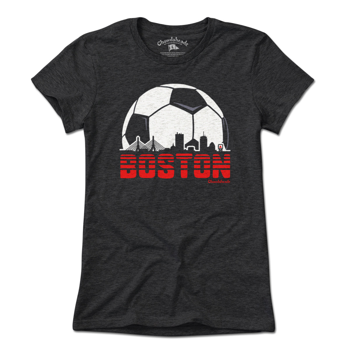 Boston Soccer Skyline T-Shirt product image 8