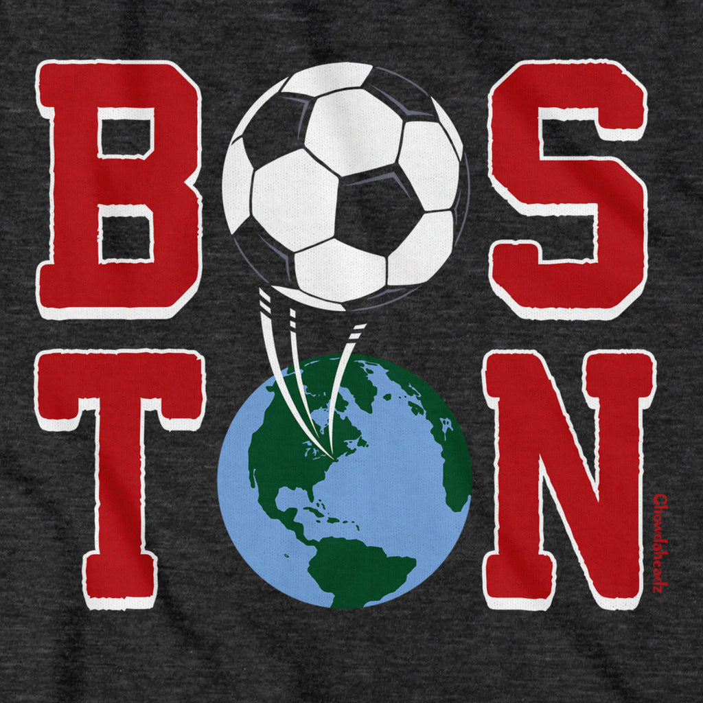 Boston Soccer Stacked T-Shirt product image 6