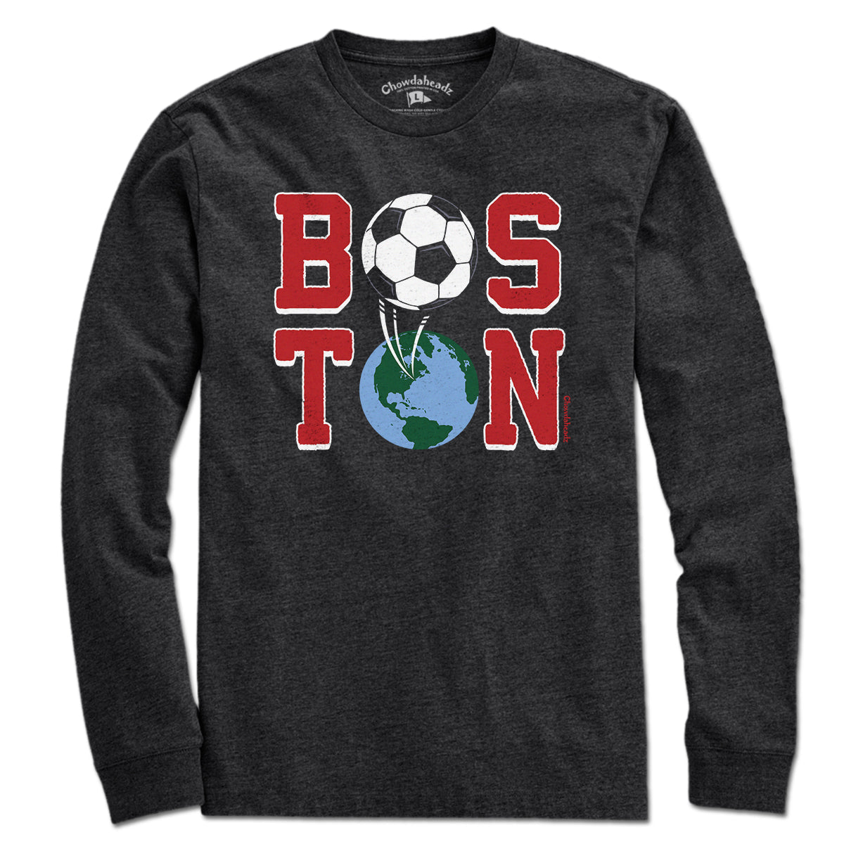 Boston Soccer Stacked T-Shirt product image 7